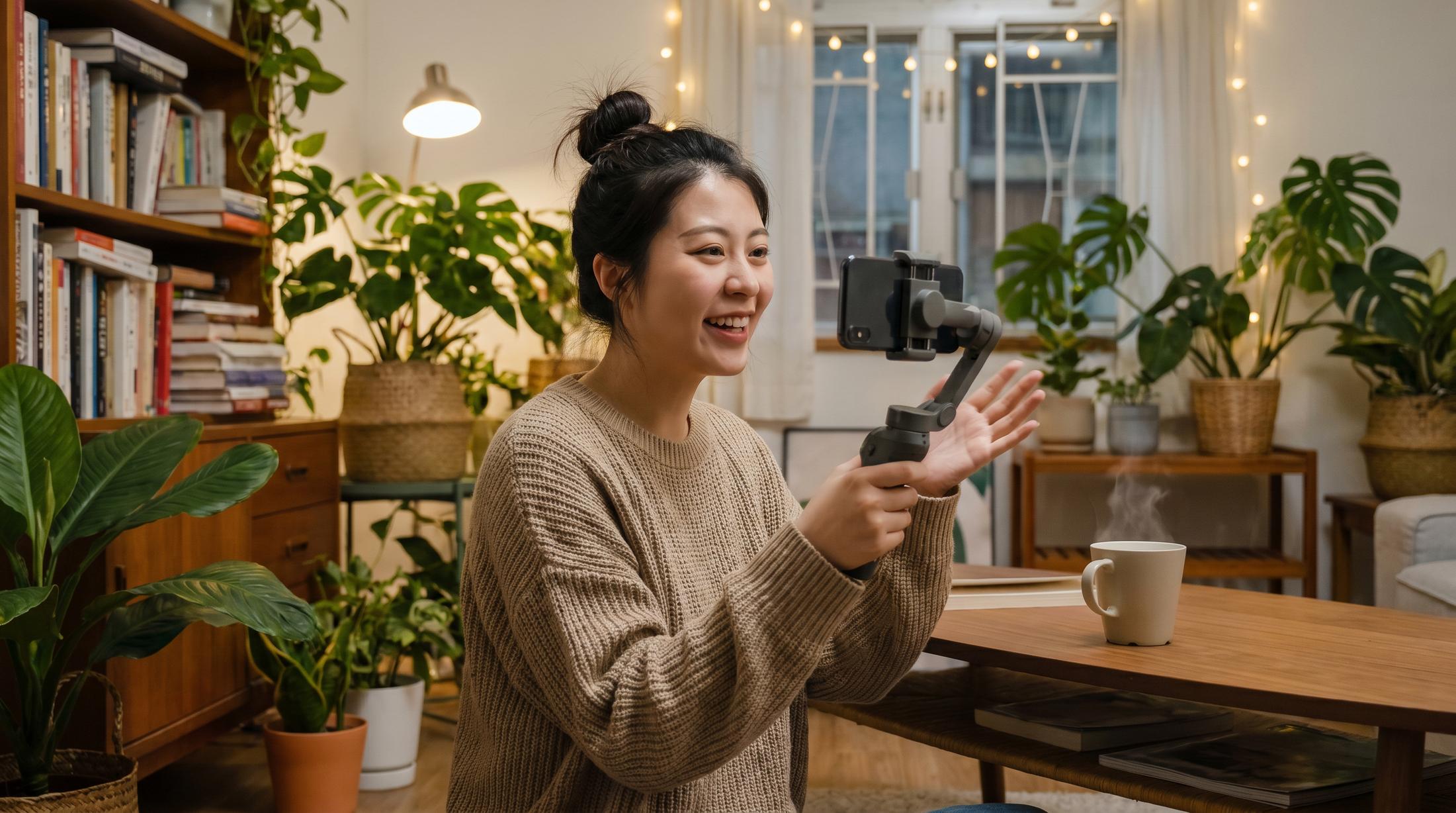 双马尾小萝莉,视频：美女主播日常VLOG生活记录